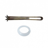 Комплект ТЭН 2кВт (2000Вт) RF для горизонтального водонагревателя Timberk, ATT, Etalon, Thermex под анод М6 + прокладка, 10062K1