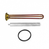 Комплект ТЭН 1,5кВт (1500Вт) RDT, резьбовой 42мм для Ariston, De Luxe, Real, Thermex + прокладка + анод, 20291K1 Комплект ТЭН 1,5кВт (1500Вт) RDT, резьбовой 42мм для Ariston, De Luxe, Real, Thermex + прокладка + анод, 20291K1