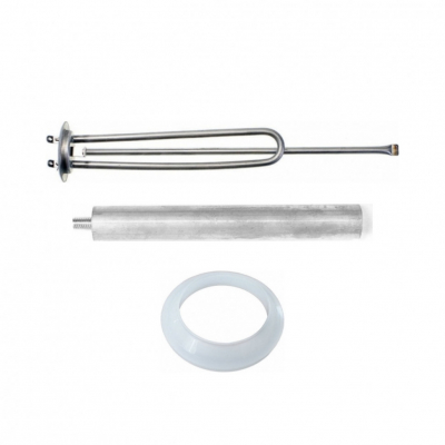 Комплект ТЭН 0,7 кВт (700 Вт) RF  для водонагревателя Thermex, Garanterm, под анод М6, контакты под винт + прокладка + анод, 20446K