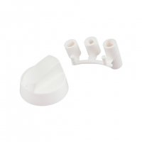 Ручка переключения плиты универсальная белая, W1002 Ручка переключения плиты универсальная белая, W1002