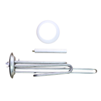 Комплект ТЭН 2,5кВт (2500Вт) RF для водонагревателя Thermex ISP, IRP, SPR, SPRINT, Garanterm, фланец 92мм, нерж. + прокладка + анод, 10942K