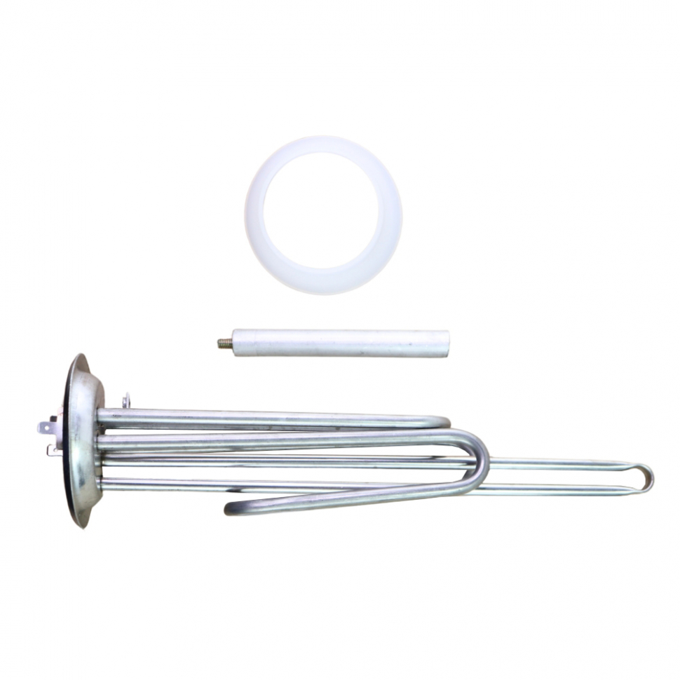 Комплект ТЭН 2,5кВт (2500Вт) RF для водонагревателя Thermex ISP, IRP, SPR, SPRINT, Garanterm, фланец 92мм, нерж. + прокладка + анод, 10942K