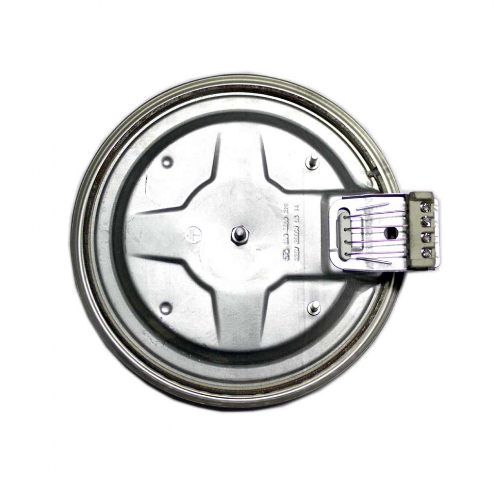 Чугунная конфорка для электрической плиты Ariston, Indesit, Gefest, Beko 1500Вт, 145мм универсальная, 314515