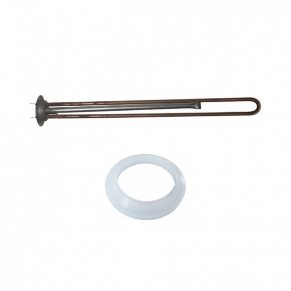 Комплект ТЭН 2кВт (2000Вт) RF для водонагревателя Polaris, Timberk, под анод М6 + прокладка, 30040K1
