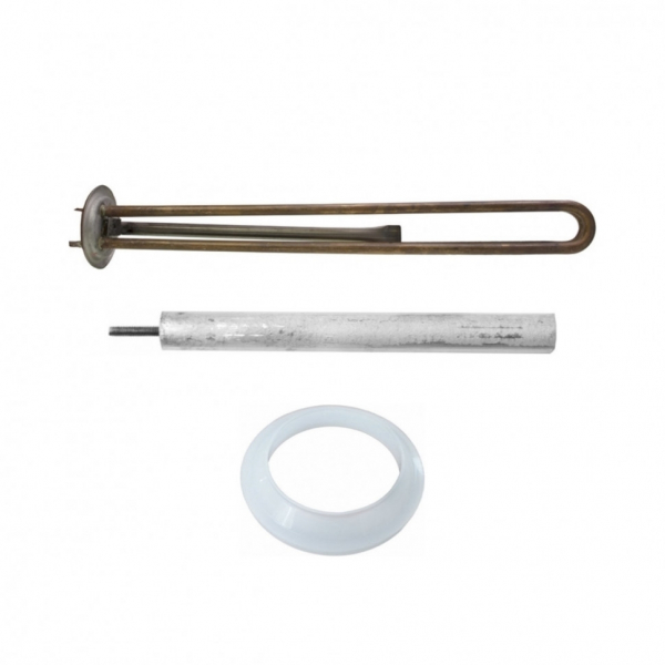 Комплект ТЭН 3кВт (3000Вт) RF для водонагревателя Electrolux, Zanussi + прокладка + анод, 20066K