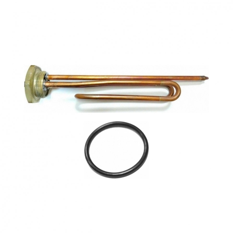 Комплект ТЭН 3кВт (3000Вт) RCT, резьбовой 42мм для Ariston, De Luxe, Real, Thermex, под анод М6 + прокладка, 30260K Комплект ТЭН 3кВт (3000Вт) RCT, резьбовой 42мм для Ariston, De Luxe, Real, Thermex, под анод М6 + прокладка, 30260K