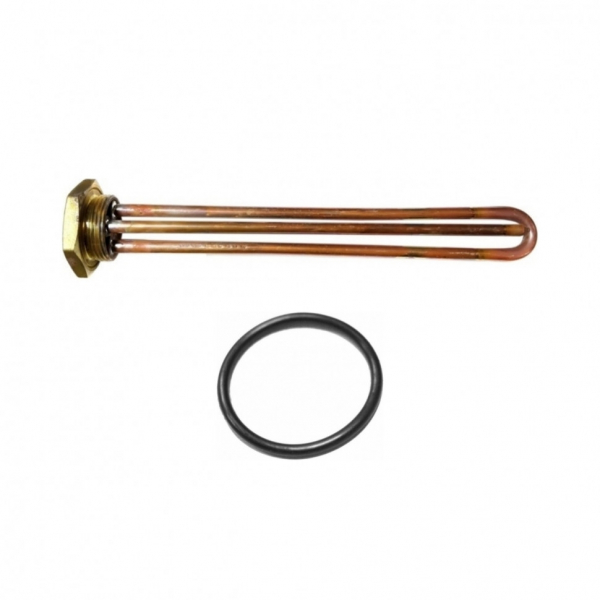 Комплект ТЭН 1,5кВт (1500Вт) RDT, резьбовой 42мм для Ariston, De Luxe, Real, Thermex, под анод М6 + прокладка, 282200K2